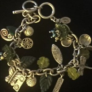 Vintages Cookie Lee Charms Bracelet